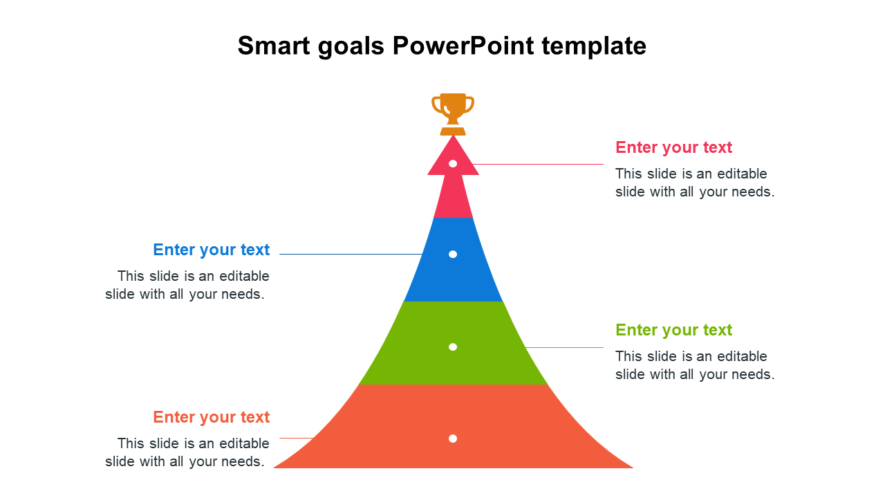 Concise Smart goals PPT Presentation & Google Slides